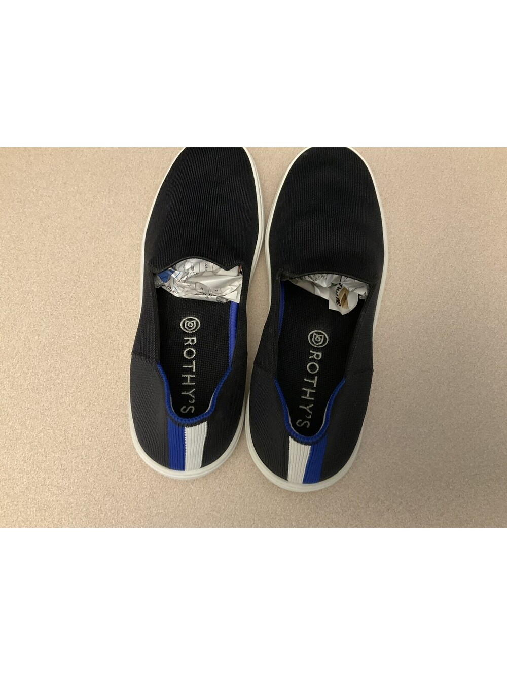 Womens Rothy's The Original Black Slip-On Casual Shoes. Size 10. Awesome! - Picture 5 of 8